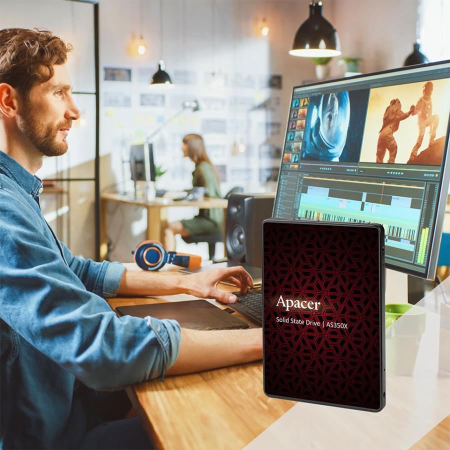 新品】Apacer (AP1TBAS350XR-1) 2.5inch SSD 1TB 350XRシリーズ