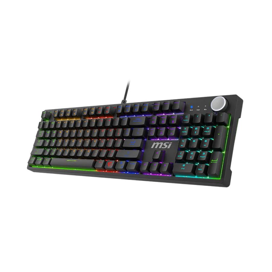 新品】MSI (FORGE GK320 RED JP) ゲーミングキーボード : パソコン 