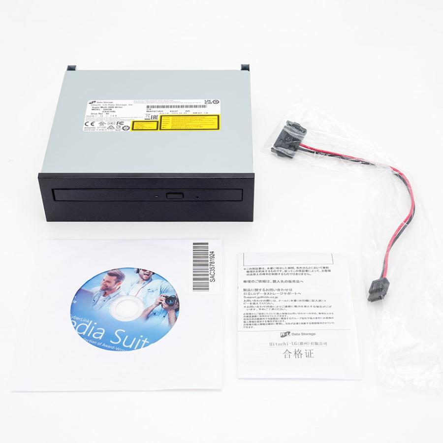 新品】HLDS [GHE0N BK]デスクトップパソコン用 内蔵光学ドライブ Super