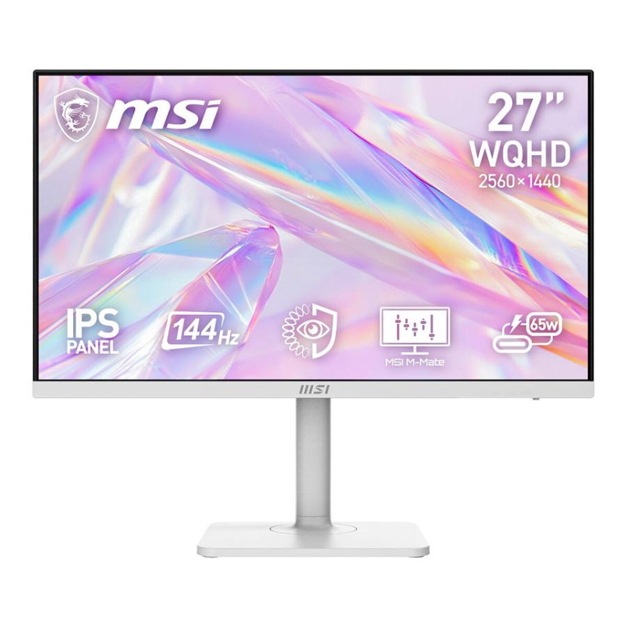 MSI PRO MAX 271QPHW E14 27インチ モニター MSI 【お取り寄せ】MSI [PRO-MAX-271QPHW-E14 ]27インチ WQHD IPS