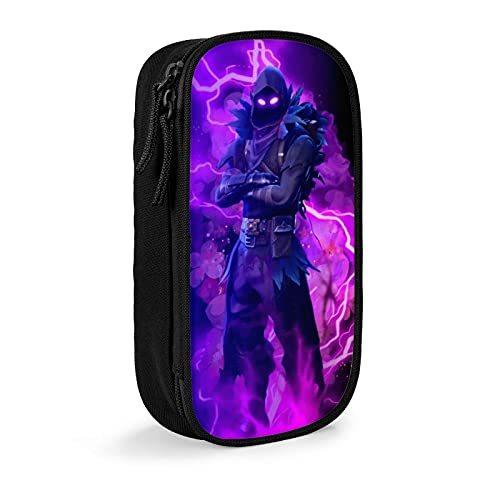 フォートナイト バトルロイヤル ペンケース 文具ケース おしゃれ 筆箱 筆袋 鉛筆ケース 文具袋 中高校生 軽量 子供 誕生日 ギフト Black10 最高