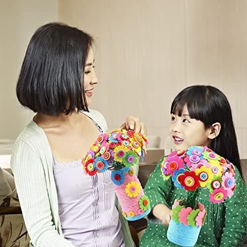 Jjptucz メイキングトイ 女の子 Diy花 こども裁縫キット 不織布材料 手芸キット 子供 手作り花束キット 造花 手作り プレゼントキット S Do Well 通販 Yahoo ショッピング