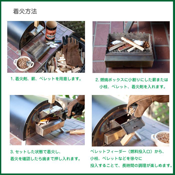 FIRESIDE（ファイヤーサイド） KABUTO 温度計セット 500度 ピザ窯