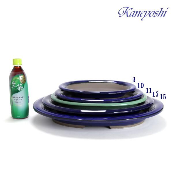 盆栽販売　山野草　植木鉢　陶器　おしゃれ　サイズ　３９ｃｍ　瀬戸焼　盆栽鉢　ＫＮ００３４　１３号　ナマコ |  | 03