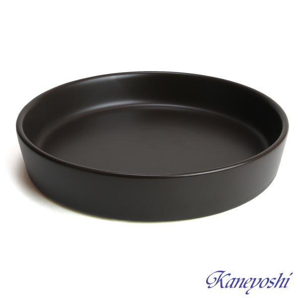 植木鉢用受皿 おしゃれ 安い 陶器 サイズ 17cm KN1179 5.5号 ブラウン 室内 屋外 茶 色 |  | 01
