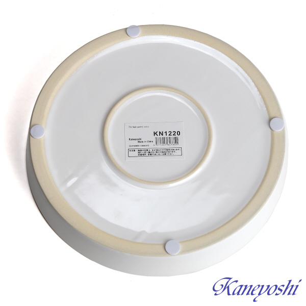 植木鉢用受皿 おしゃれ 安い 陶器 サイズ 23cm KN1220 7.5号 ホワイト 室内 屋外 白 色 |  | 03