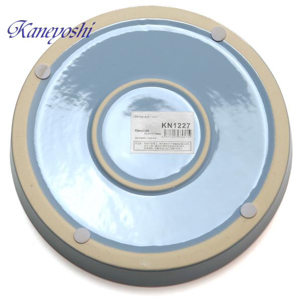 植木鉢用受皿 おしゃれ 安い 陶器 サイズ 23cm KN1227 7.5号 スカイブルー 室内 屋外 青 色 |  | 03