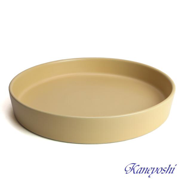 植木鉢用受皿 おしゃれ 安い 陶器 サイズ 22.5cm KN1228 7号 ベージュ 室内 屋外 白 色 |  | 01