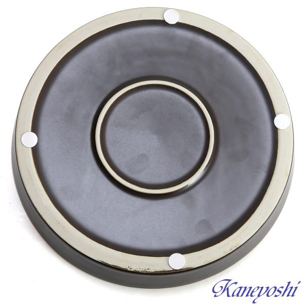 植木鉢用受皿 おしゃれ 安い 陶器 サイズ 22.5cm KN1229 7号 ブラウン 室内 屋外 茶 色 |  | 03