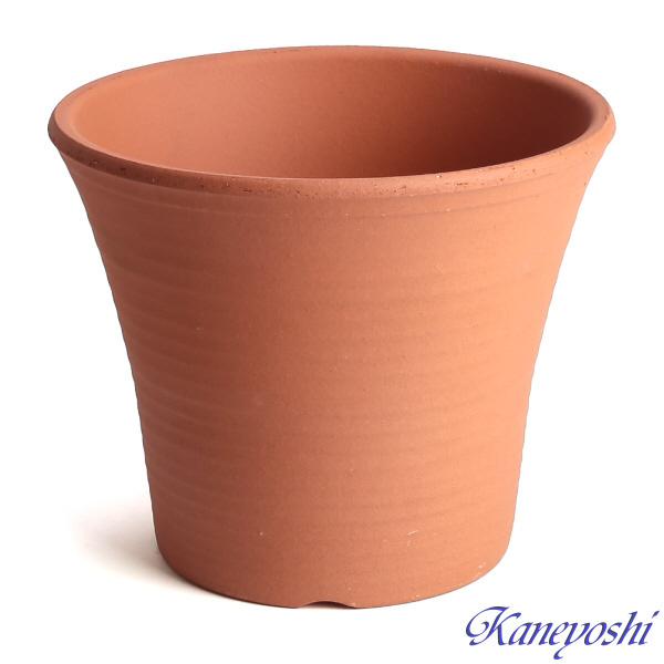 植木鉢 おしゃれ 安い 陶器 サイズ 20cm DLローズ 6号 赤焼 室内