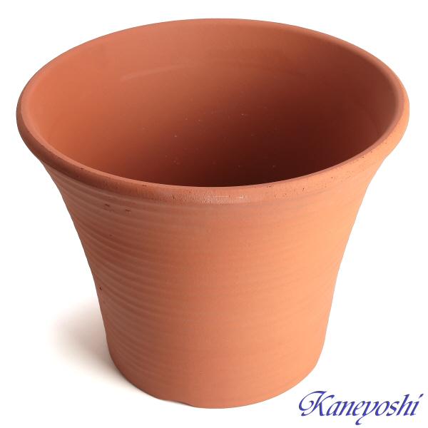 植木鉢 おしゃれ 安い 陶器 サイズ 31.5cm DLローズ 10号 赤焼 室内 屋外 レンガ 色 |  | 02