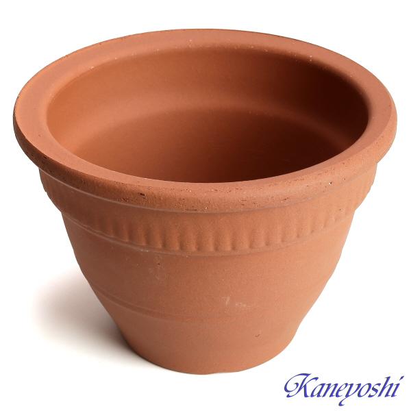 植木鉢 おしゃれ 安い 陶器 サイズ 18cm カントリー 6号 赤焼 室内 屋外 レンガ 色 |  | 02