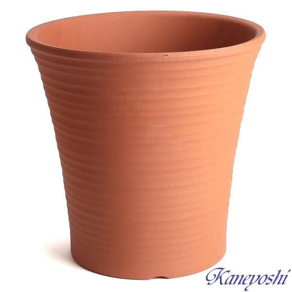 植木鉢 おしゃれ 安い 陶器 サイズ 25cm オーキッド 8号 赤焼 室内 屋外 レンガ 色 |  | 01