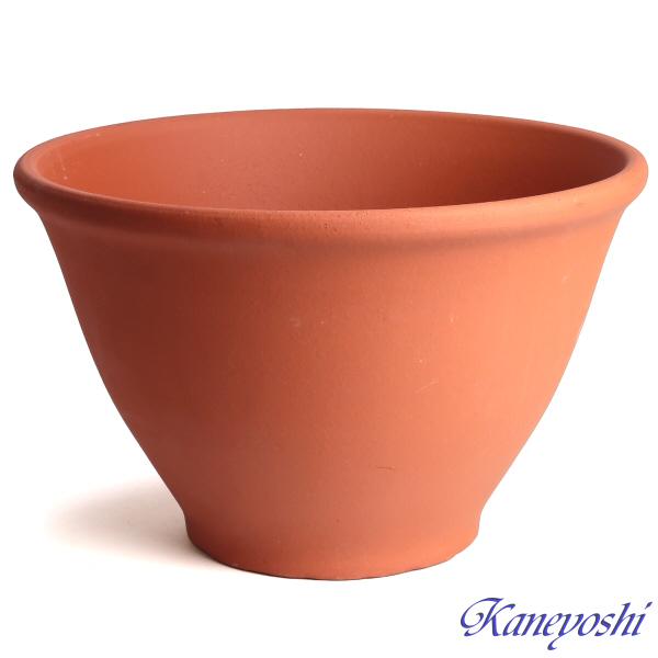 植木鉢 おしゃれ 安い 陶器 サイズ 31cm フラワーボール 10号 赤焼 室内 屋外 レンガ 色 |  | 01