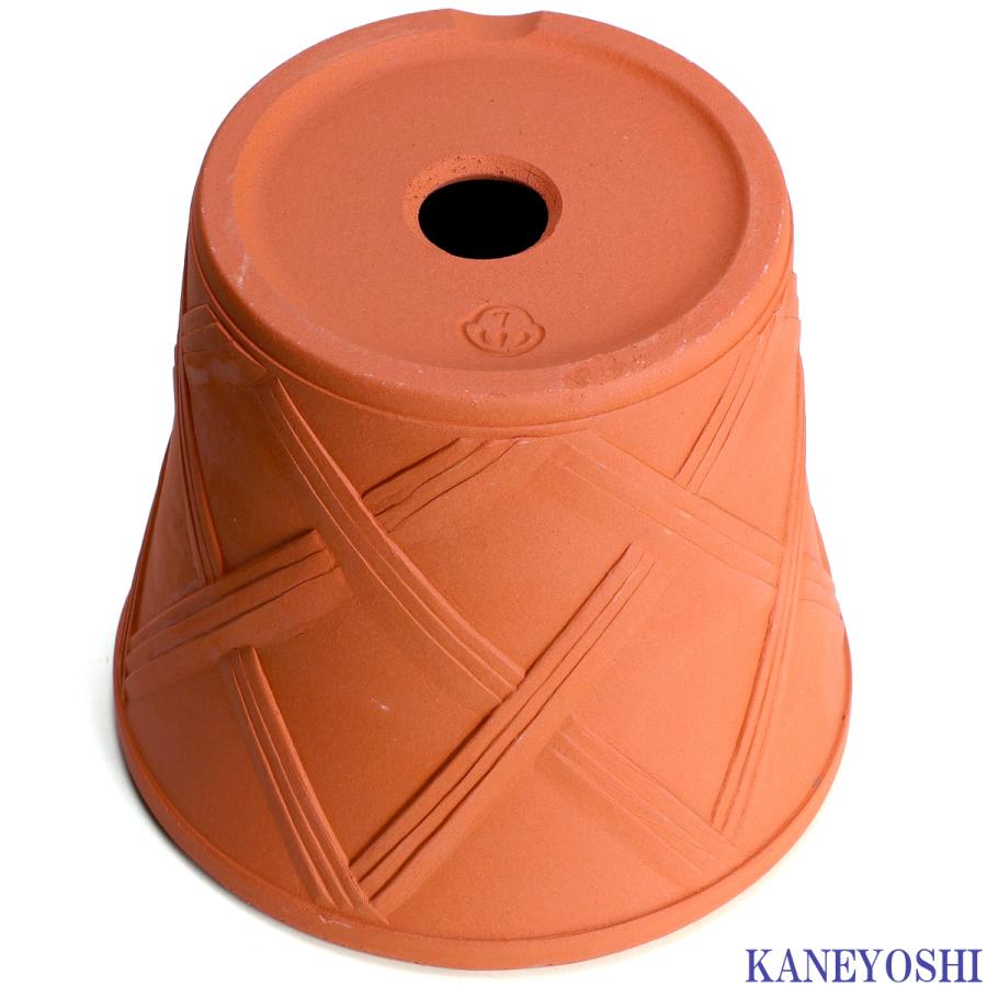 植木鉢 おしゃれ 安い 陶器 サイズ 22cm ハーブのかおり 7号 赤焼 室内 屋外 レンガ 色 |  | 04