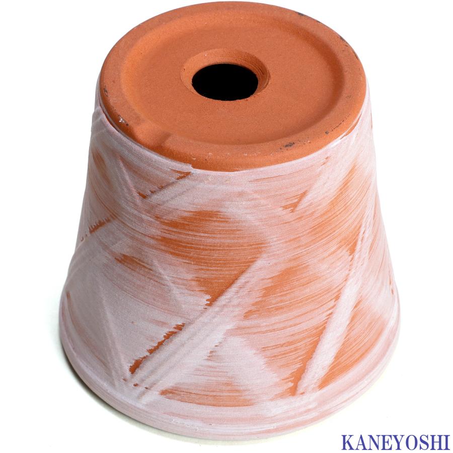 植木鉢 おしゃれ 安い 陶器 サイズ 15cm ハーブのかおり 5号 ホワイトビスク 室内 屋外 レンガ 色 |  | 04