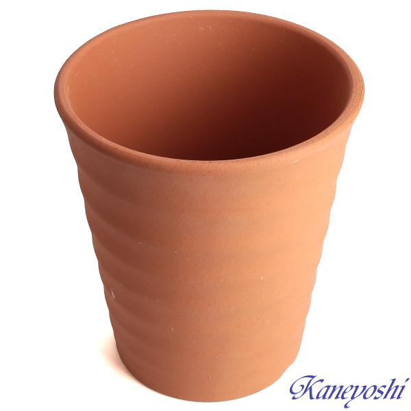 植木鉢 おしゃれ 安い 陶器 サイズ 19cm フラワーロード 6号 赤焼 室内 屋外 レンガ 色 |  | 02