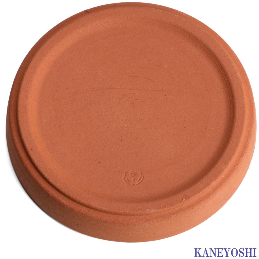 受け皿　植木鉢用　ソーサー　おしゃれ　陶器　サイズ　１９ｃｍ　安くて丈夫　ＭＡ受皿　６号　赤焼　日本製　国産　三河焼 |  | 04