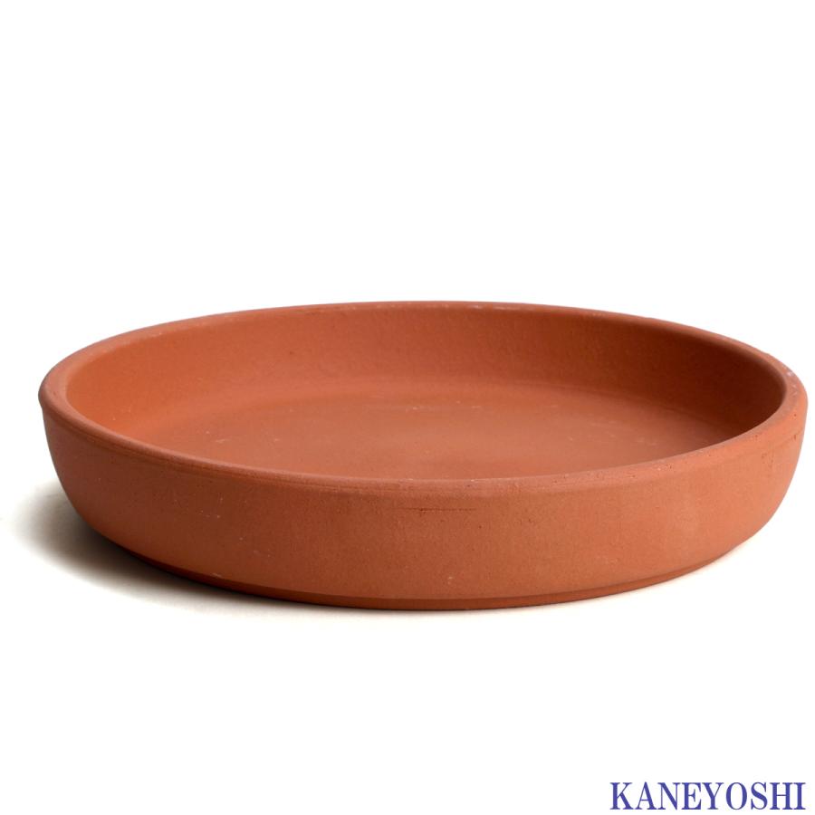 受け皿　植木鉢用　ソーサー　おしゃれ　陶器　サイズ　２２ｃｍ　安くて丈夫　ＭＡ受皿　７号　赤焼　日本製　国産　三河焼 |  | 01