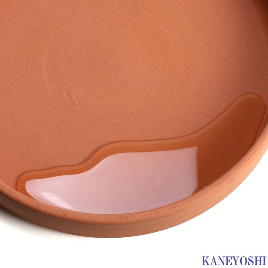 受け皿　植木鉢用　ソーサー　おしゃれ　陶器　サイズ　３１．５ｃｍ　安くて丈夫　ＭＡ受皿　10号　赤焼　日本製　国産　三河焼 |  | 05