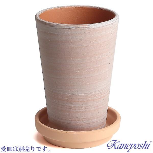 植木鉢 おしゃれ 安い 陶器 サイズ 9.5cm ハーモニー 3号 ホワイトビスク 室内 屋外 レンガ 色 |  | 06