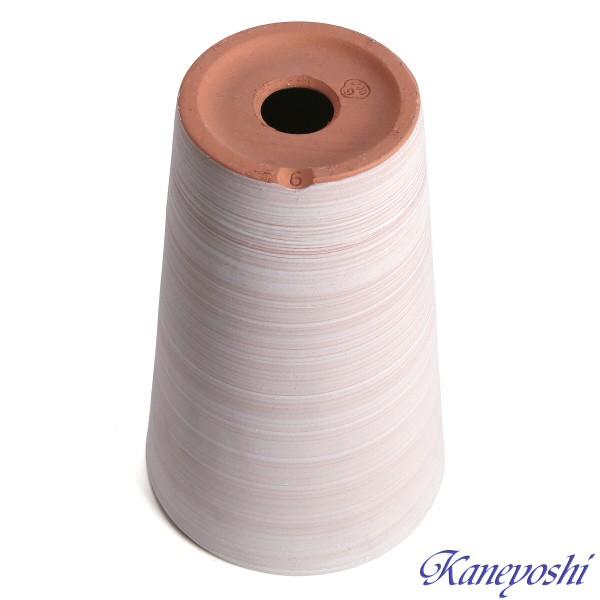 植木鉢 おしゃれ 安い 陶器 サイズ 19cm ハーモニー 6号 ホワイトビスク 室内 屋外 レンガ 色 |  | 04