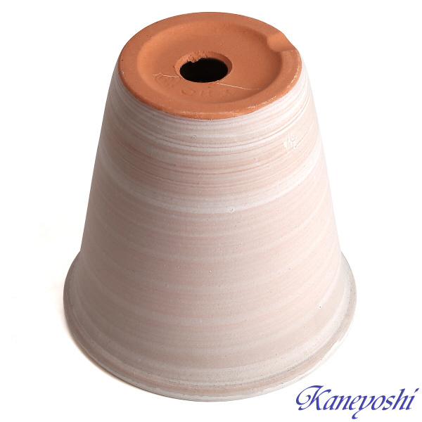 植木鉢 おしゃれ 安い 陶器 サイズ 19cm 小春 6号 ホワイトビスク 室内 屋外 レンガ 色 |  | 04