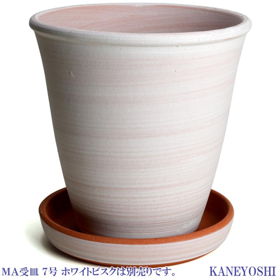 植木鉢 おしゃれ 安い 陶器 サイズ 24cm 小春 8号 ホワイトビスク 室内 屋外 レンガ 色 |  | 07