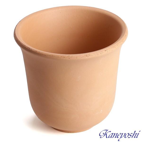 植木鉢 おしゃれ 安い 陶器 サイズ 11.5cm 尻丸えびね 3.5号 素焼 室内 屋外 レンガ 色 |  | 01