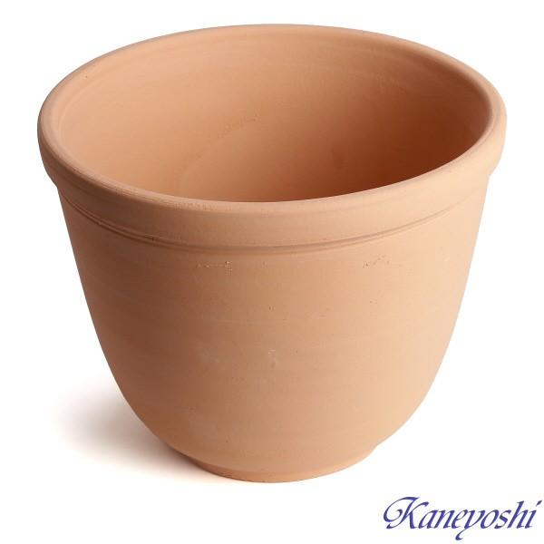 植木鉢 おしゃれ 安い 陶器 サイズ 19cm えびね鉢 6号 素焼 室内 屋外 レンガ 色 |  | 01