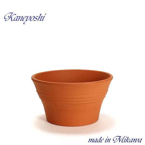 植木鉢 おしゃれ 安い 陶器 サイズ 25cm ビオラ 8号 赤焼 室内 屋外 レンガ 色 | 