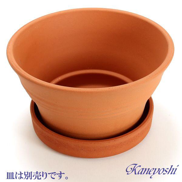 植木鉢 おしゃれ 安い 陶器 サイズ 25cm ビオラ 8号 赤焼 室内 屋外 レンガ 色 |  | 04
