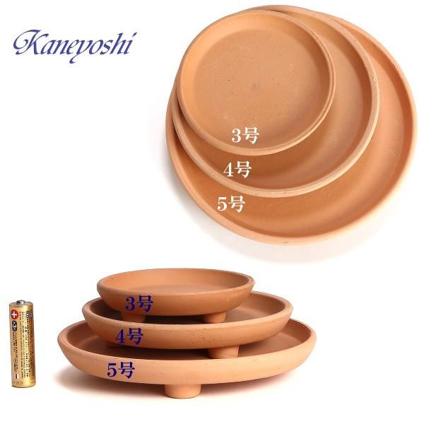 受け皿 植木鉢用 ソーサー おしゃれ 陶器 サイズ 15.5ｃｍ 安くて丈夫 足付受皿 素焼 5号 |  | 03