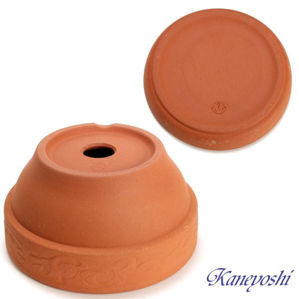 植木鉢 おしゃれ 安い 陶器 サイズ 25cm ガーデナー 8号 赤焼 受皿付 室内 屋外レンガ 色 |  | 03