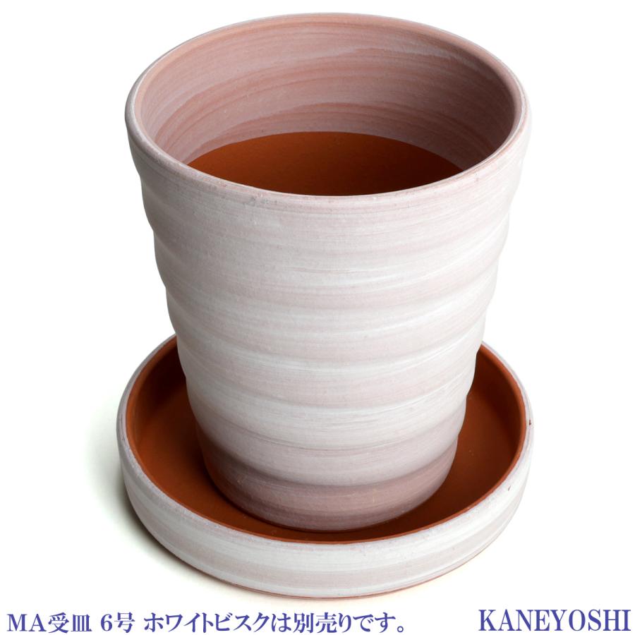 植木鉢 おしゃれ 安い 陶器 サイズ 16cm フラワーロード 5号 ホワイトビスク 室内 屋外 レンガ 色 |  | 06