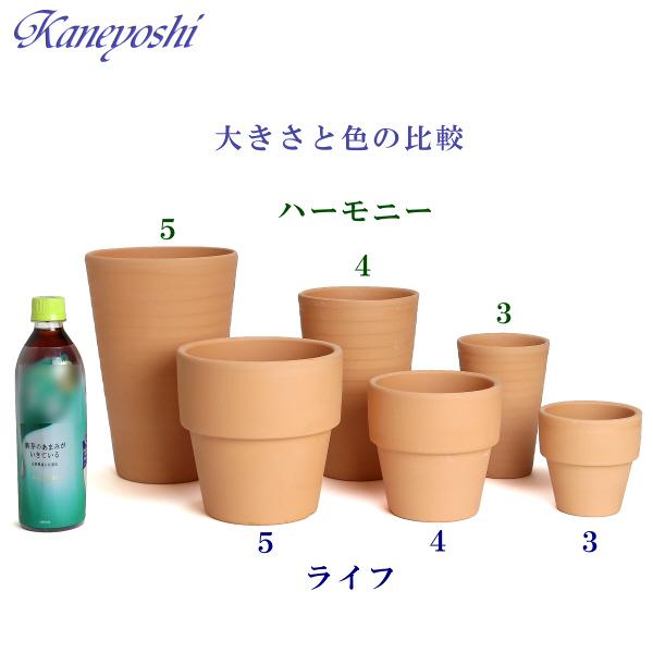 植木鉢 おしゃれ 安い 陶器 サイズ 10cm ハーモニー 3号 スヤキ 室内 屋外 レンガ 色 |  | 20