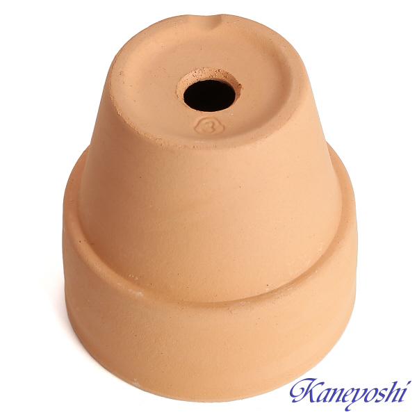 植木鉢 おしゃれ 安い 陶器 サイズ 10cm ライフ 3号 素焼 室内 屋外 レンガ 色 |  | 04