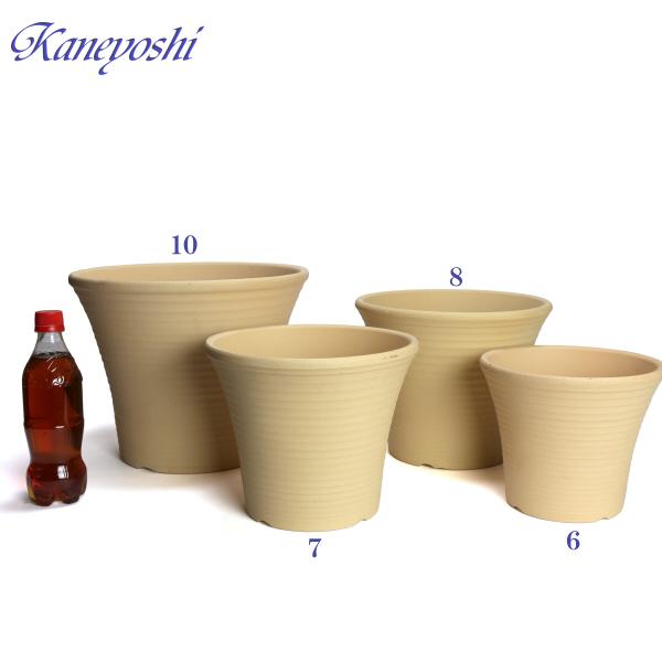 植木鉢 おしゃれ 安い 陶器 サイズ 20cm DLローズ 6号 白焼 室内 屋外 白 色 |  | 20