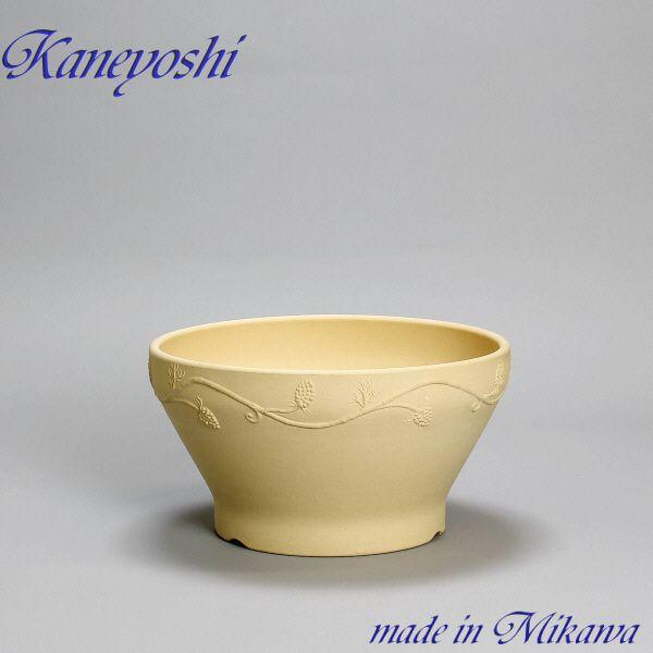 植木鉢 おしゃれ 安い 陶器 サイズ 25cm ナチュラルベリー 8号 白焼 室内 屋外 白 色 | 