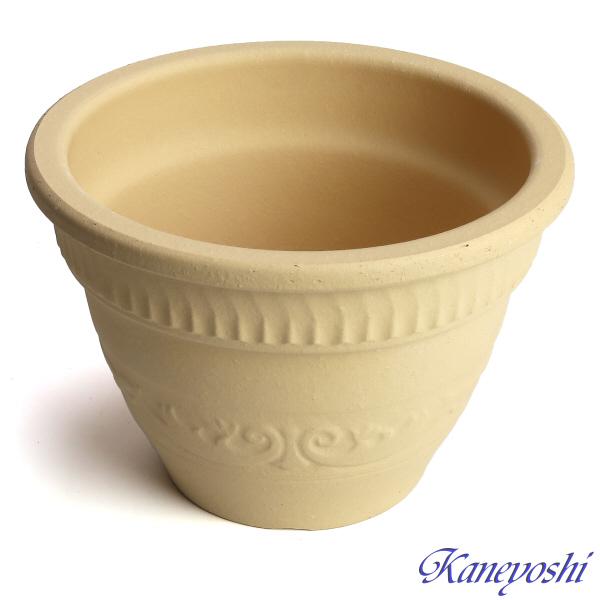 植木鉢 おしゃれ 安い 陶器 サイズ 19cm ヨーロピアン 6号 白焼 室内 屋外 白 色 |  | 02