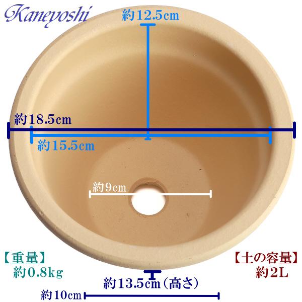 植木鉢 おしゃれ 安い 陶器 サイズ 19cm ヨーロピアン 6号 白焼 室内 屋外 白 色 |  | 03