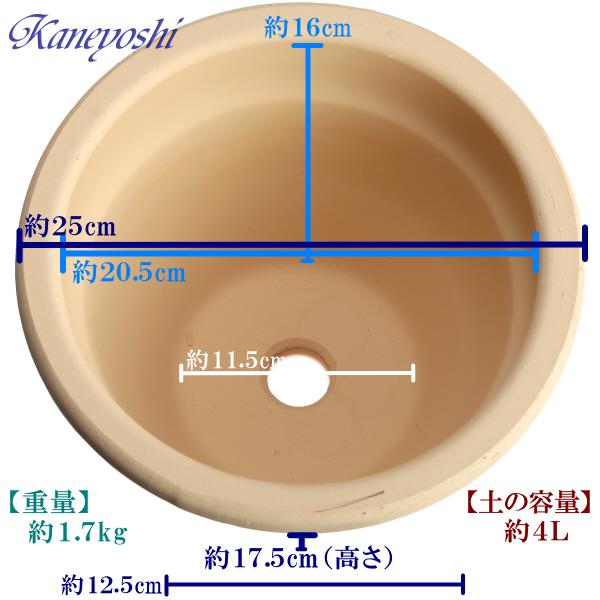 植木鉢 おしゃれ 安い 陶器 サイズ 25cm ヨーロピアン 8号 白焼 室内 屋外 白 色 |  | 03