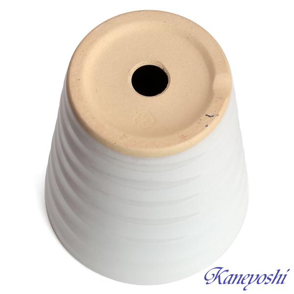 植木鉢 おしゃれ 安い 陶器 サイズ 16.5cm フラワーロード 5号 白釉 室内 屋外 ホワイト 白 色 |  | 04