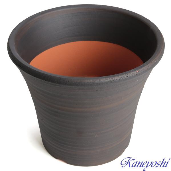 植木鉢　陶器　おしゃれ　サイズ　２３．５ｃｍ　安くて丈夫　ＤＬローズ　７号　ブラウン |  | 02