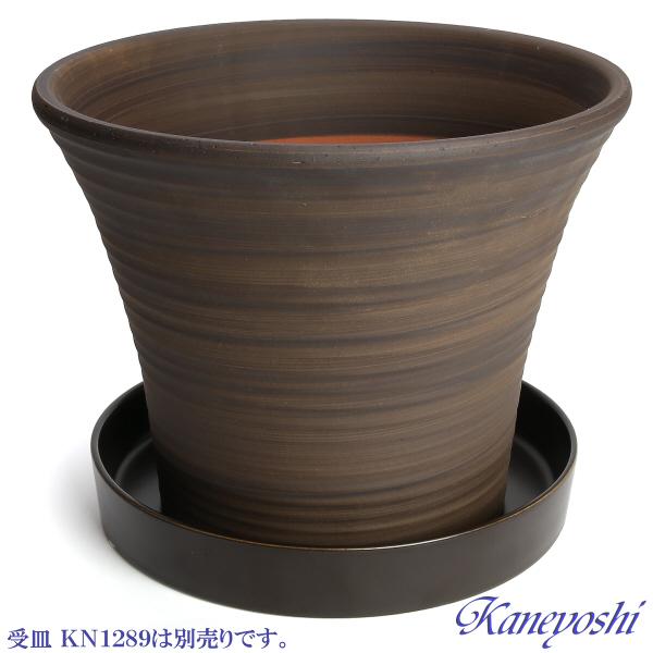 植木鉢　陶器　おしゃれ　サイズ　３１．５ｃｍ　安くて丈夫　ＤＬローズ　１０号　ブラウン |  | 05