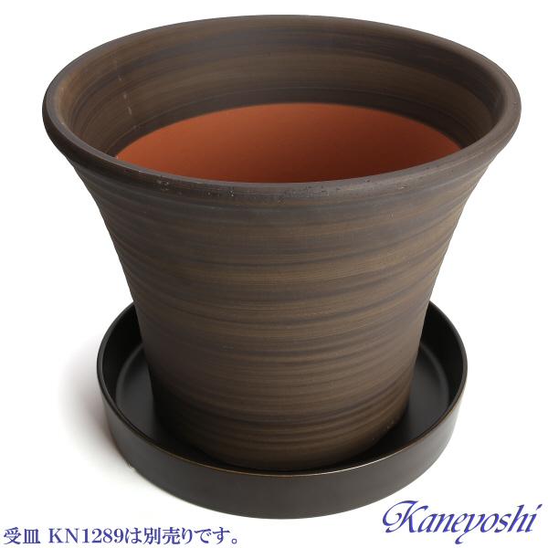 植木鉢　陶器　おしゃれ　サイズ　３１．５ｃｍ　安くて丈夫　ＤＬローズ　１０号　ブラウン |  | 06