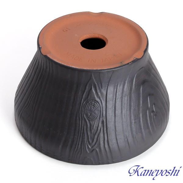 植木鉢 おしゃれ 安い 陶器 サイズ 31cm ナチュラル木目 10号 ブラウン 室内 屋外 茶 色 |  | 03