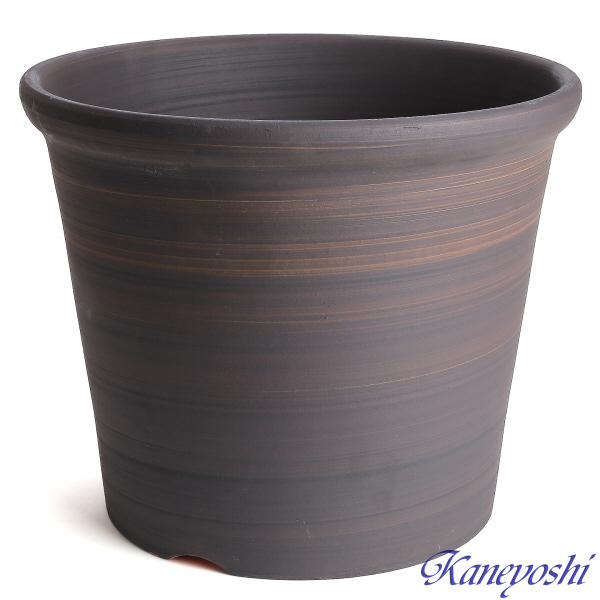 陶器 緑と茶色 色蒔き（ライトグリーン） モーニングカップ＆ソーサー