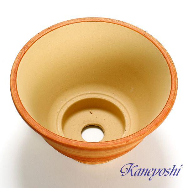 植木鉢 おしゃれ 安い 陶器 サイズ 25cm フラワーポート 8号 オレンジ 室内 屋外 レンガ 色 |  | 02