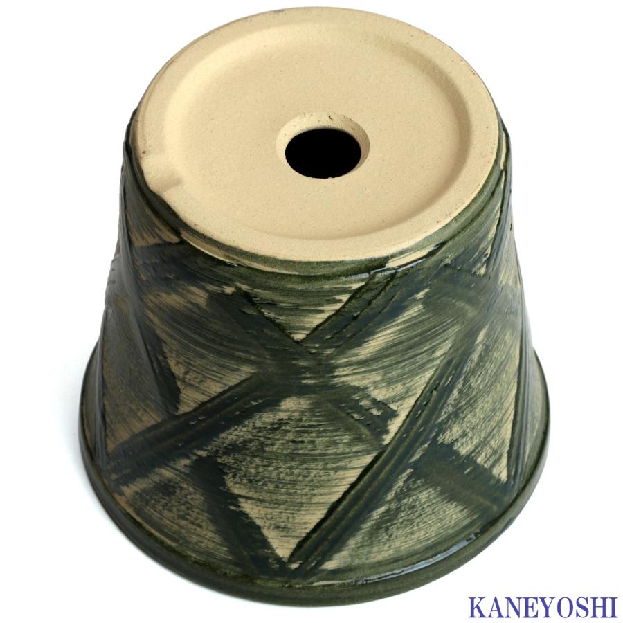 植木鉢 おしゃれ 安い 陶器 サイズ 16cm ハーブのかおり 5号 グリーン 室内 屋外 緑 色 |  | 04